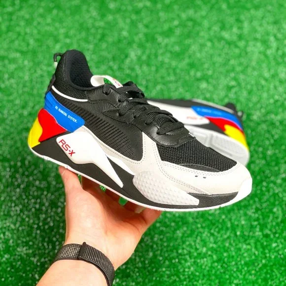Puma Shoes Puma Rsx Toys Reinvention Low Mens Casual Shoe Black White 374371 New 105 Poshmark